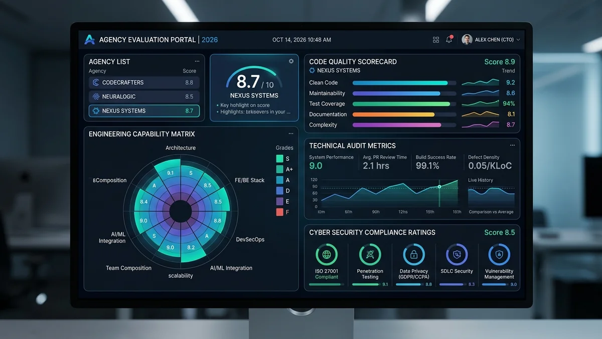 Engineering due diligence and software development vendor vetting workflow — Binary Froster
